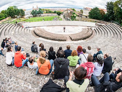 Storytelling tour of Fourvière's ancient theatres