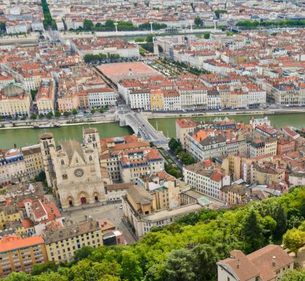 The most beautifl viewpoints on Fourvière Hill 