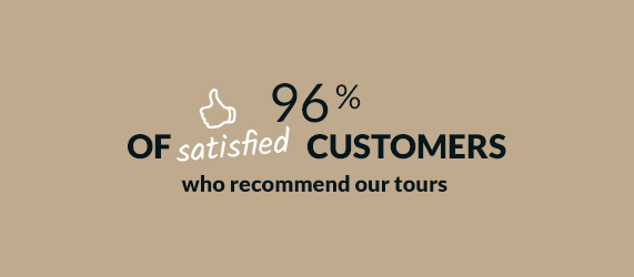 96% of customers are satisfied